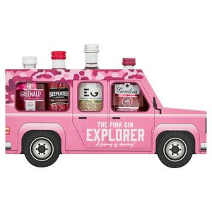 The Pink Gin Explorer, Miniature 4pk